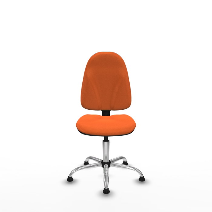 PIQUERAS Y CRESPO Silla de oficina Algarra Naranja sin brazos