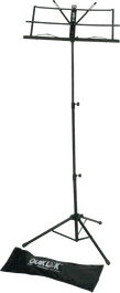 QUIKLOK Soporte Atril Ligero Large Con Funda Para Partituras Negro