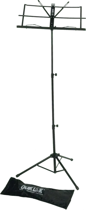 QUIKLOK Soporte Atril Ligero Large Con Funda Para Partituras Negro QUIKLOK Soporte Atril Ligero Large Con Funda Para Partituras Negro