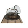 DKD Home Decor Portavelas de Yute y Bambú Natural 40x40x93 cm