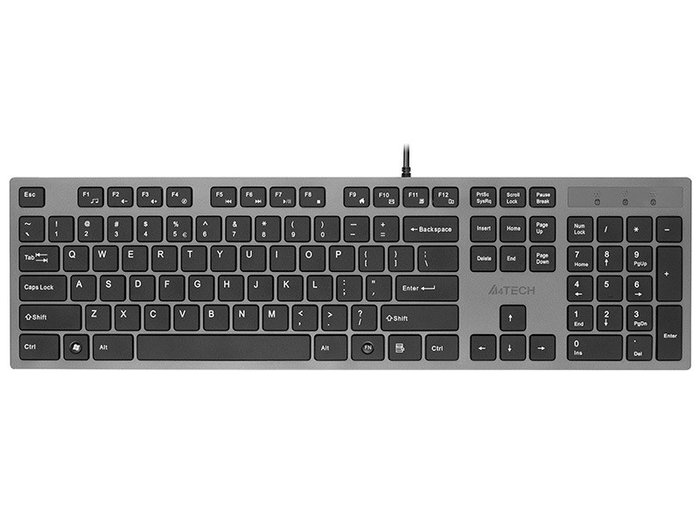 A4Tech KV-300H Teclado Clásico Mecanismo X Structure Gris A4Tech KV-300H Teclado Clásico Mecanismo X Structure Gris