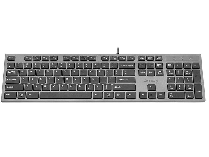 A4Tech KV-300H Teclado Clásico Mecanismo X Structure Gris A4Tech KV-300H Teclado Clásico Mecanismo X Structure Gris