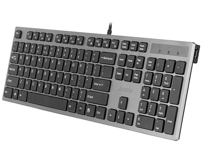 A4Tech KV-300H Teclado Clásico Mecanismo X Structure Gris A4Tech KV-300H Teclado Clásico Mecanismo X Structure Gris