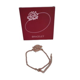 Touch of Seduction, Pulsera de metal base, 17 - 22 cm, Oro rosa, Para mujeres