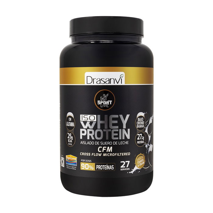 Drasanvi Sport Live Whey Protein Aislado Cookies & Cream 800g