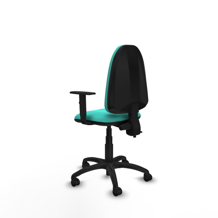 PIQUERAS Y CRESPO Silla de oficina Aýna Turquesa con Brazos 1D PIQUERAS Y CRESPO Silla de oficina Aýna Turquesa con Brazos 1D