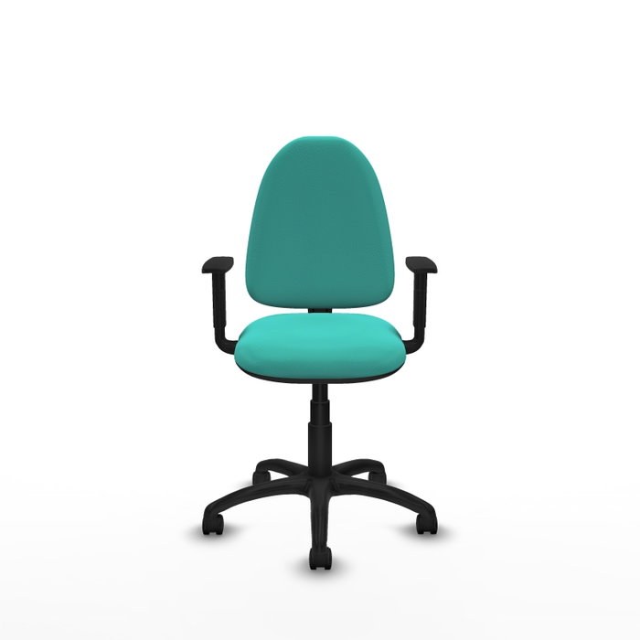 PIQUERAS Y CRESPO Silla de oficina Aýna Turquesa con Brazos 1D PIQUERAS Y CRESPO Silla de oficina Aýna Turquesa con Brazos 1D