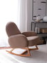 Atelier Del Sofa Silla Alada Terciopelo de Corduroy Marrón