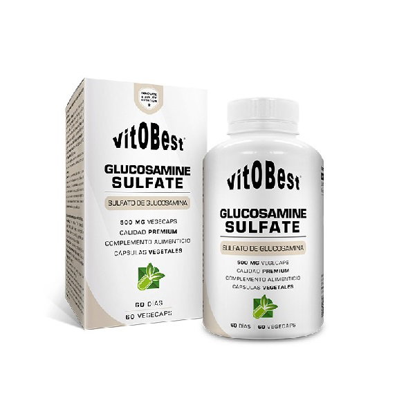 VIT.O.BEST Sulfato de Glucosamina 60 Cápsulas 500mg VIT.O.BEST Sulfato de Glucosamina 60 Cápsulas 500mg