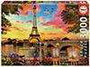 Educa - Puzzle 3000 Piezas con Motivo de Puesta de Sol en París