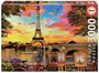 Educa - Puzzle 3000 Piezas con Motivo de Puesta de Sol en París