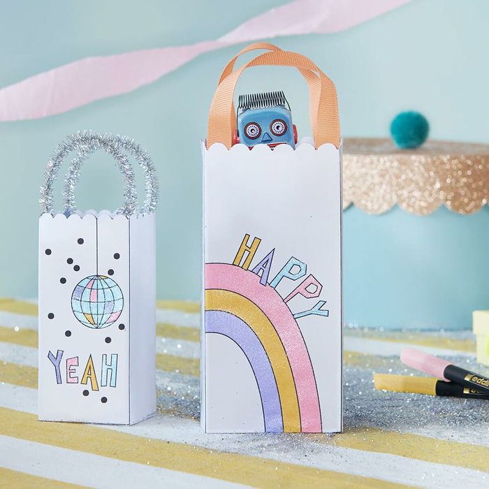 Edding 1200 Glitter Rotuladores Colores Pastel Surtidos Estuche de 4 unidades