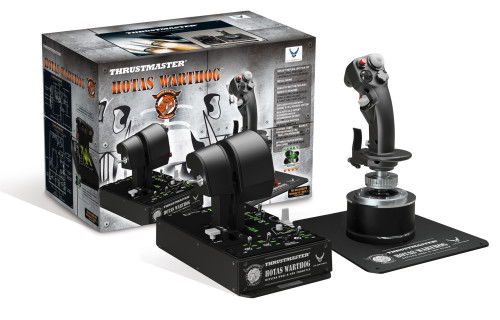 Thrustmaster Hotas Warthog Controller Joystick, 2960720, Negro