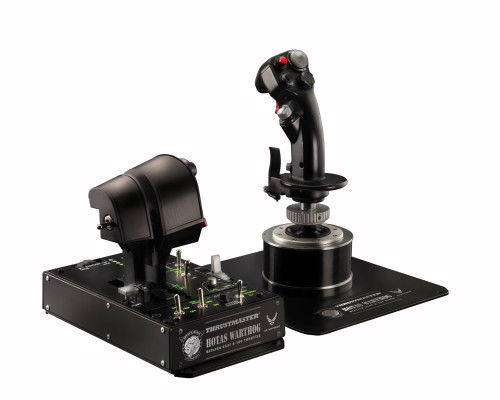 Thrustmaster Hotas Warthog Controller Joystick, 2960720, Negro