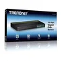 TRENDnet TPE-TG160G Switch Gigabit PoE+ de 16 Puertos
