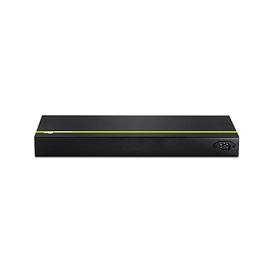 TRENDnet TPE-TG160G Switch de Red de 16 Puertos Gigabit L2 PoE+ No Administrado, 250W, Montaje Rack 1U, Metal