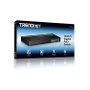 TRENDnet TPE-TG160G Switch de Red de 16 Puertos Gigabit L2 PoE+ No Administrado, 250W, Montaje Rack 1U, Metal
