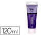 Liderpapel Pintura acrílica tubo de plástico 120 ml color Púrpura