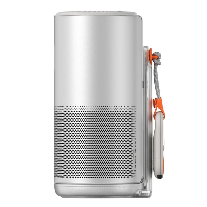 Xgimi Proyector MoGo 4 Laser WK03K - Plata, Ultra Portable, Proyección Láser Full HD, Compatible con Netflix, Android TV