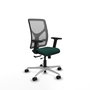 PIQUERAS Y CRESPO Silla de oficina Motilla Verde botella y Gris