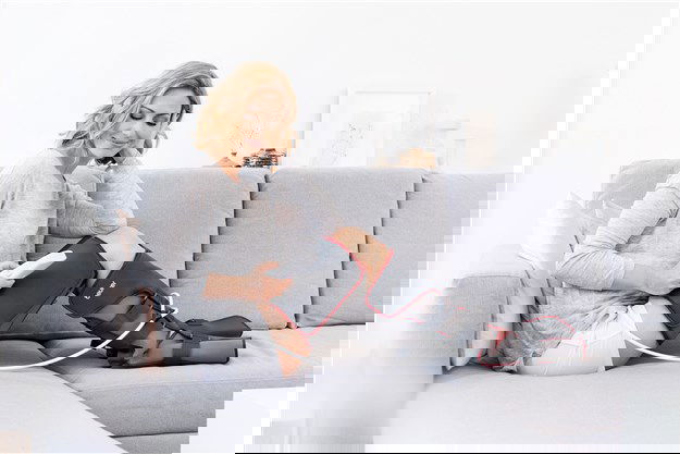 Beurer FM-150 PRO Botas de Presoterapia de Uso Doméstico para Muslos y Piernas con 4 Manguitos, Ideal para Circulación, Varices y Piernas Cansadas