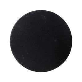 1946 Plato Pizarra Natural Diámetro 26 cm Ideal para Presentar Comidas Frías y Calientes