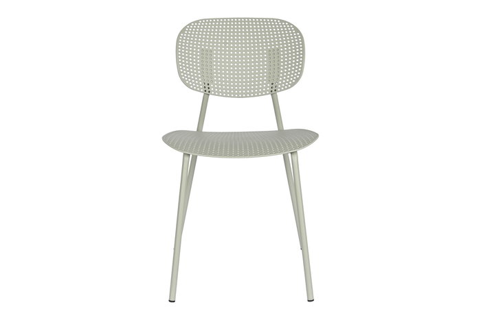 DKD Home Decor Silla Urbana Apilable Verde - 51,5 x 79 x 46 cm - Shenglong Modern - PP y Metal DKD Home Decor Silla Urbana Apilable Verde - 51,5 x 79 x 46 cm - Shenglong Modern - PP y Metal