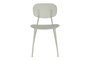 DKD Home Decor Silla Urbana Apilable Verde - 51,5 x 79 x 46 cm - Shenglong Modern - PP y Metal