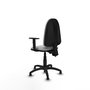 PIQUERAS Y CRESPO Silla de oficina Aýna Gris claro con brazos 1D