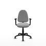 PIQUERAS Y CRESPO Silla de oficina Aýna Gris claro con brazos 1D