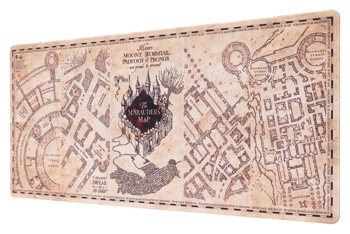Harry Potter Alfombrilla de Ratón XL Mapa de los Merodeadores 80 x 35 cm Harry Potter Alfombrilla de Ratón XL Mapa de los Merodeadores 80 x 35 cm