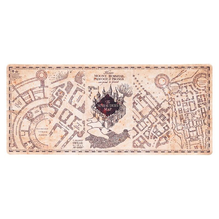 ERIK Alfombrilla gaming Mapa del Merodeador Harry Potter 80x35cm