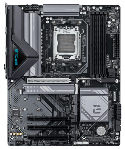Gigabyte B850 EAGLE WiFi 6E Placa Base para AMD Ryzen Serie 9000, DDR5, PCIe 5.0 M.2, WiFi 6E Gigabyte B850 EAGLE WiFi 6E Placa Base para AMD Ryzen Serie 9000, DDR5, PCIe 5.0 M.2, WiFi 6E