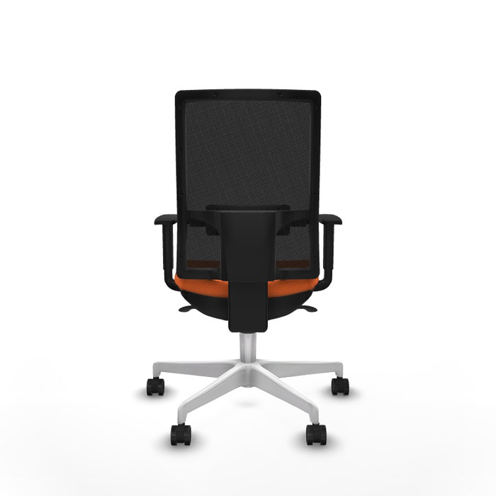 PIQUERAS Y CRESPO Silla de oficina Horna Naranja y Negro