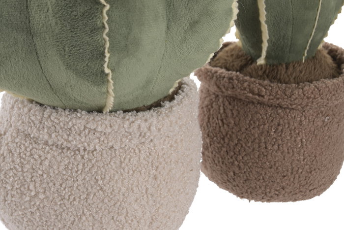 DKD Home Decor Sujetapuertas Poliéster Cactus Verde (Pack de 2) DKD Home Decor Sujetapuertas Poliéster Cactus Verde (Pack de 2)
