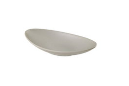 Leone Juego de 6 Platos Ovales de Melamina, 25x13 cm, Apto Lavavajillas, Resistente Hasta 70°C
