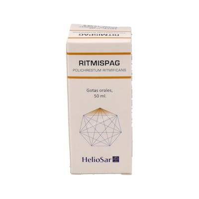 HELIOSAR Ritmispag Polichrestum Ritmificans 50Ml Solución acuosa con Vitamina B1 para el funcionamiento normal del corazón y metabolismo energético HELIOSAR Ritmispag Polichrestum Ritmificans 50Ml Solución acuosa con Vitamina B1 para el funcionamiento normal del corazón y metabolismo energético