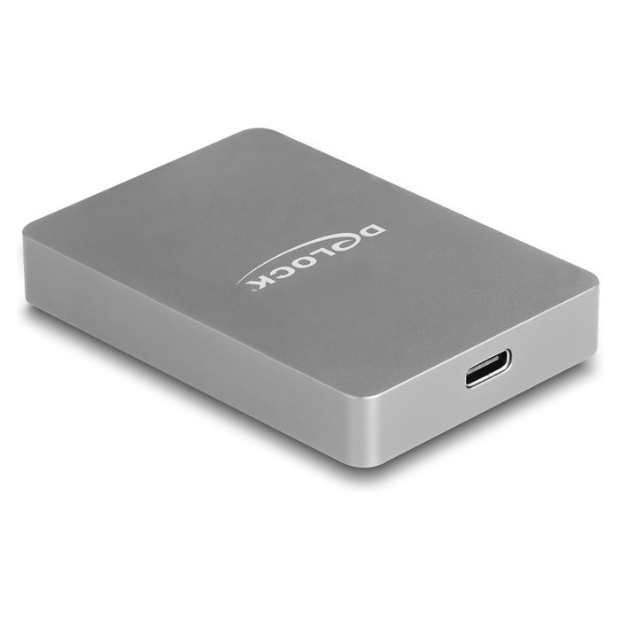 DeLOCK Lector de tarjetas USB Type-C para CFexpress o XQD Gris
