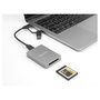 DeLOCK Lector de tarjetas USB Type-C para CFexpress o XQD Gris