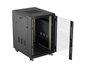Lanberg FF01-6818-12B Rack o bastidor independiente 18U Negro