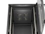Lanberg FF01-6818-12B Rack o bastidor independiente 18U Negro