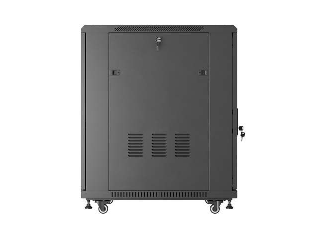 Lanberg FF01-6818-12B Rack o bastidor independiente 18U Negro
