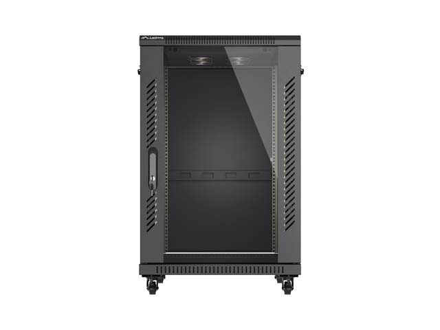 Lanberg FF01-6818-12B Rack o bastidor independiente 18U Negro