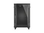 Lanberg FF01-6818-12B Rack o bastidor independiente 18U Negro