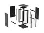 Lanberg FF01-6818-12B Rack o bastidor independiente 18U Negro