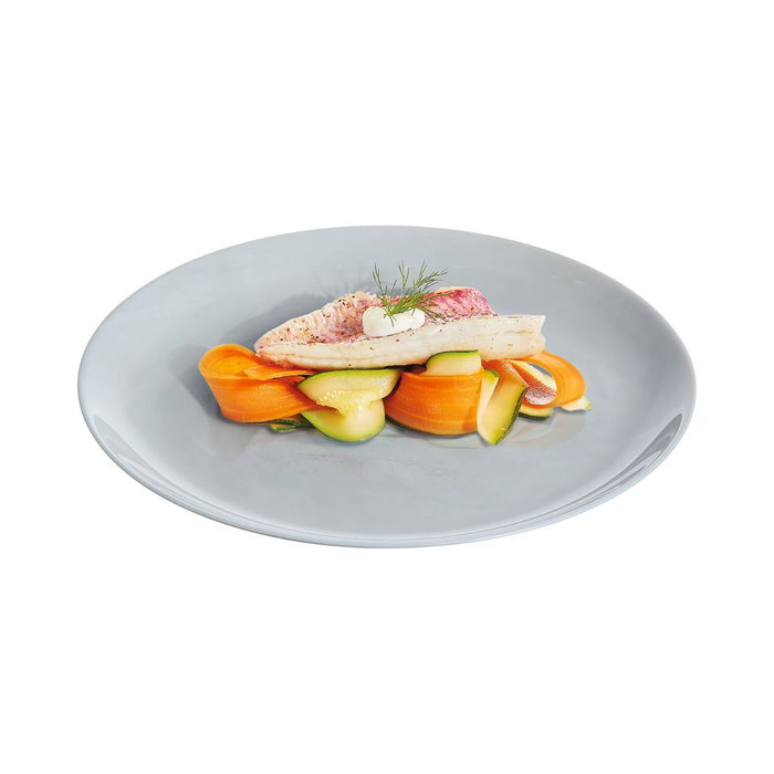 Plato Llano Opal Diwali Granit Marb Luminarc 25 cm