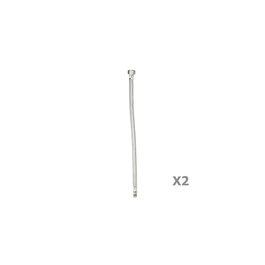 MAURER Latiguillo Monomando H3/8 - M10 (2 piezas) de 35 cm