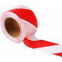 Geko Cinta de baliza biodegradable blanco/roja 70 mm x 200 m