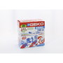 Geko Cinta de baliza biodegradable blanco/roja 70 mm x 200 m
