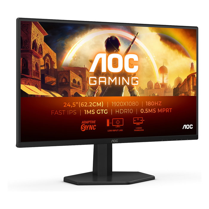 AOC Monitor Gaming 25G42E 24.5 pulg. Full HD 180Hz Fast IPS